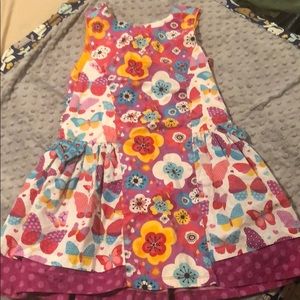 Jelly the Pug butterfly dress